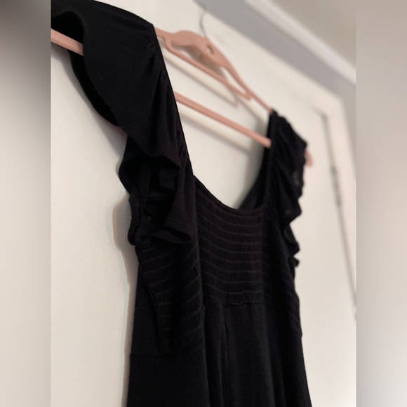 ‼️5 for $25 / ALYA Black Dress‎ Ruffle Sleeves XXS - Picture 6 of 10